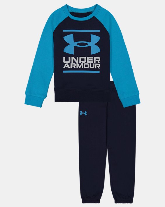 Boys' Toddler UA Big Logo Crewneck Set