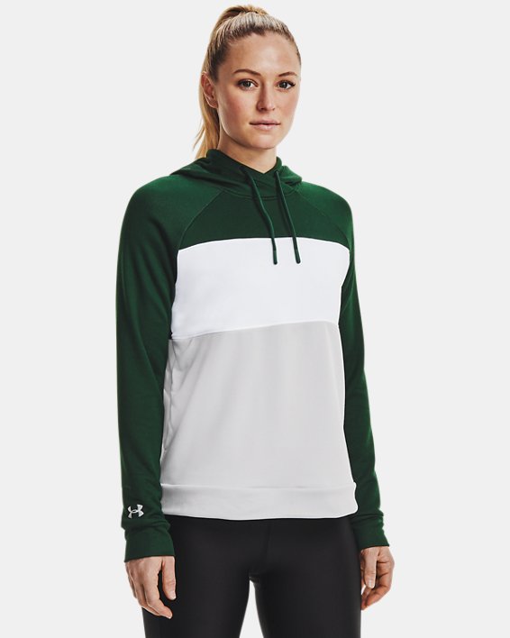 Women's UA Qualifier Fleece Blocked Hoodie