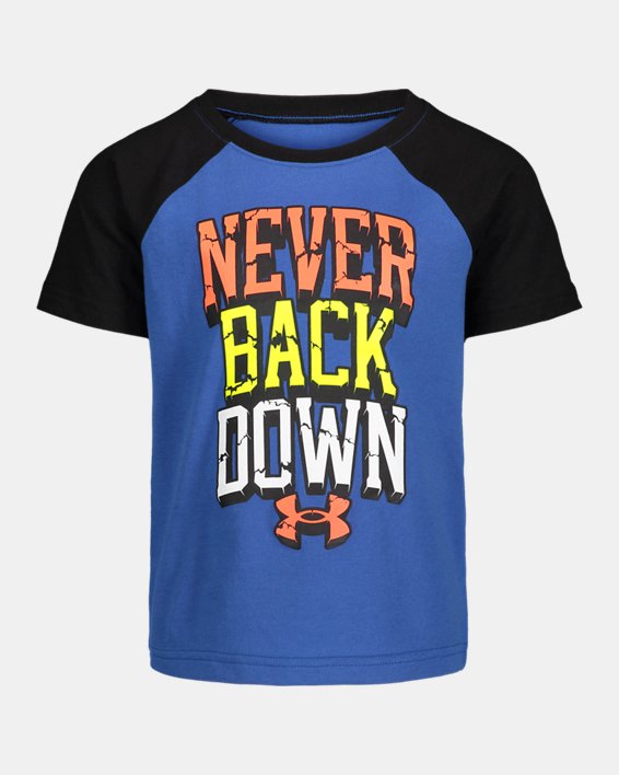 Boys' Toddler UA Never Back Down Short Sleeve