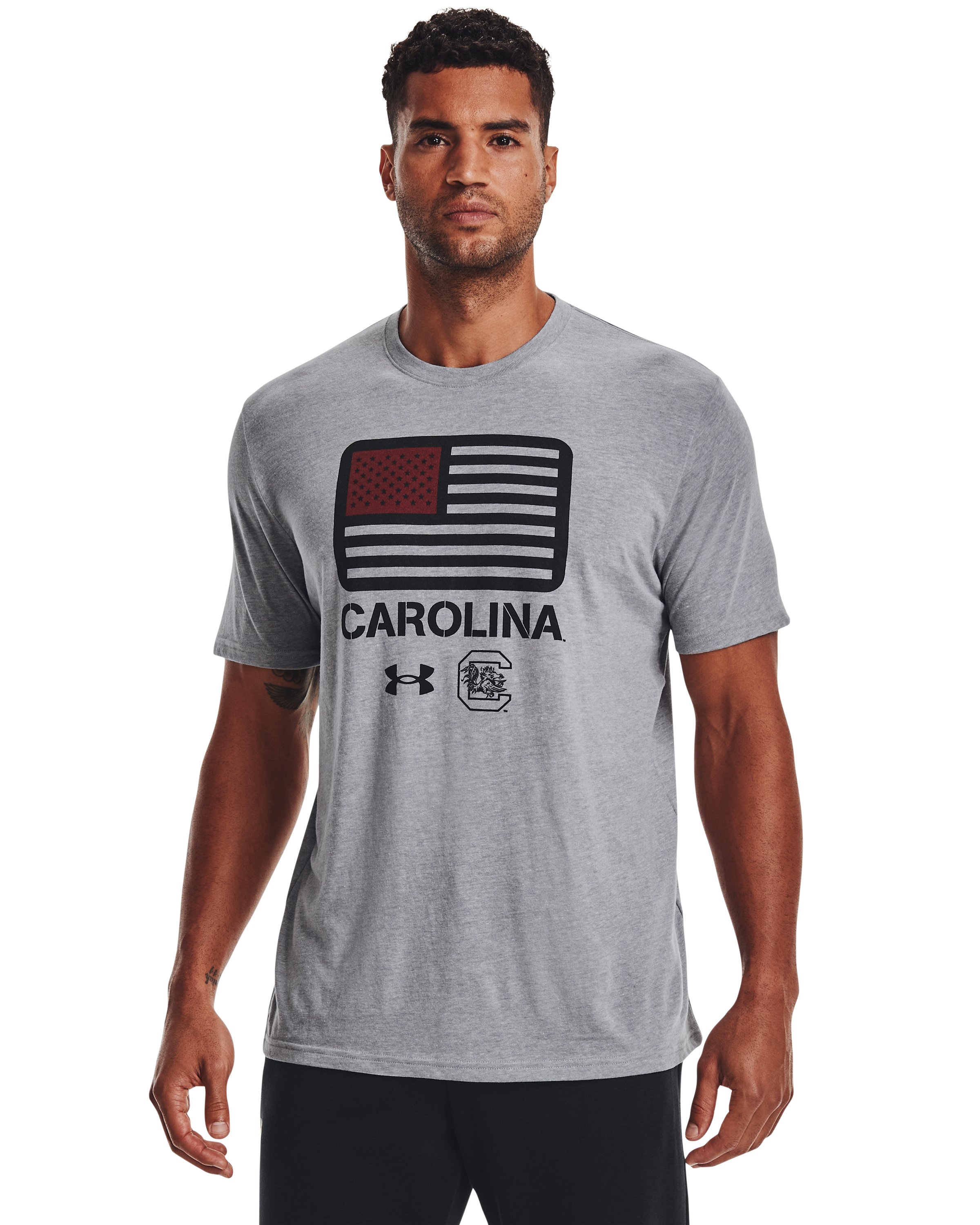 Men's UA Freedom Collegiate Sideline Graphic Short Sleeve