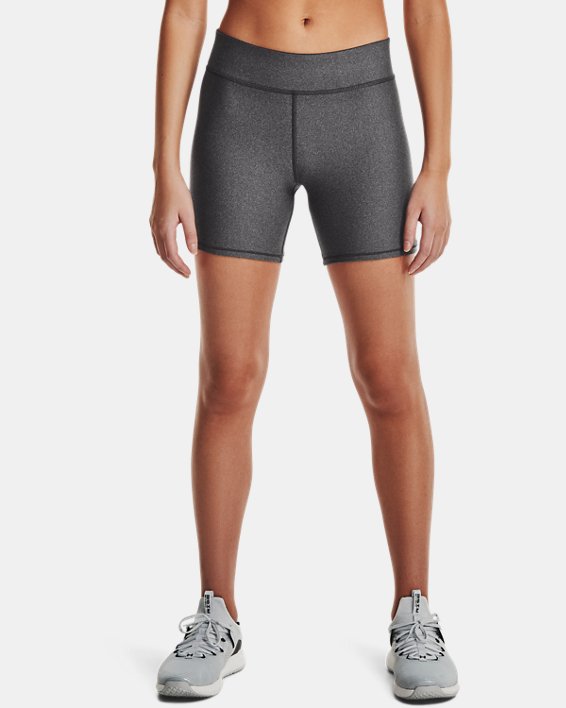 Women's HeatGear® Armour Mid-Rise Middy Shorts