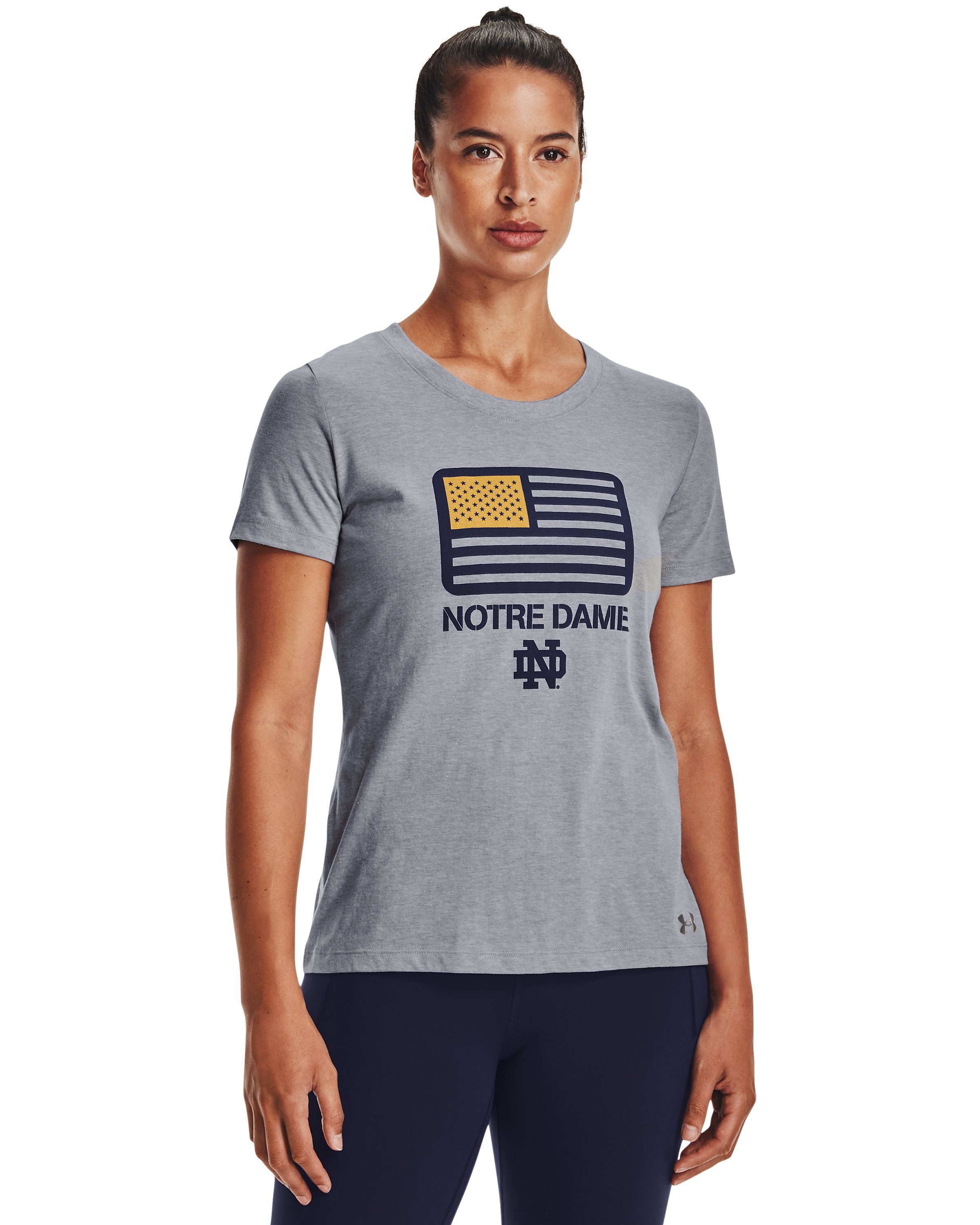 Women's UA Freedom Collegiate Sideline Graphic Short Sleeve