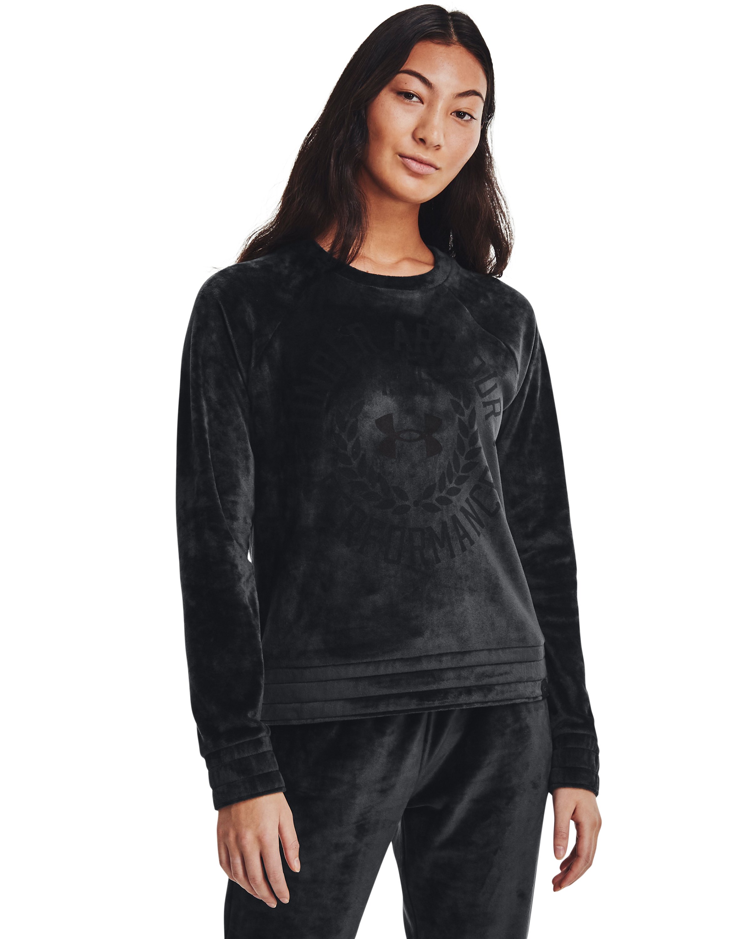 Women's UA Velour Crew