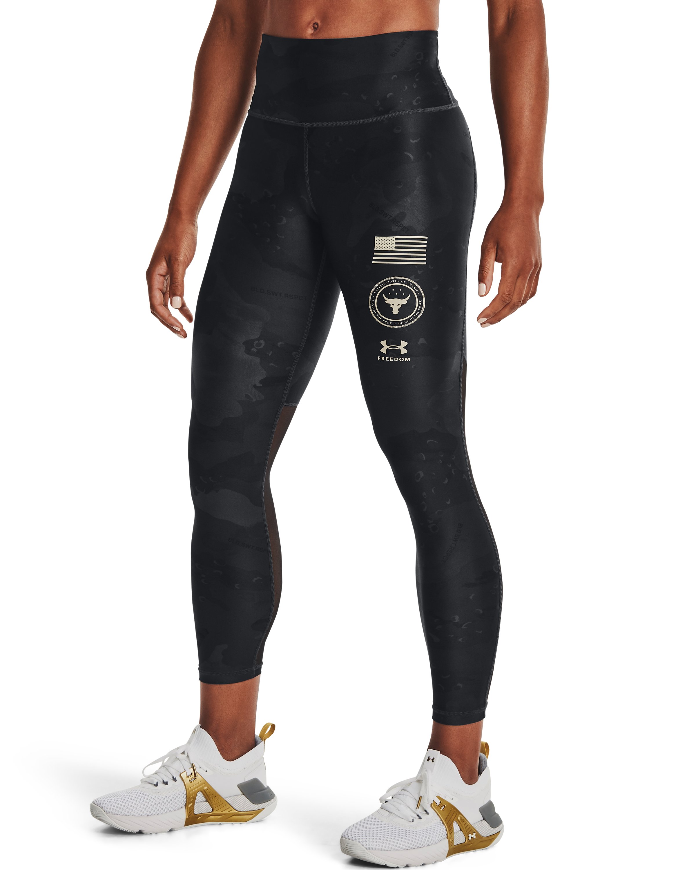Women's Project Rock HeatGear® No-Slip Waistband Ankle Leggings