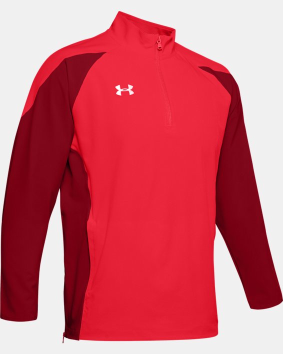 Men's UA Squad Coach's Long Sleeve ¼ Zip