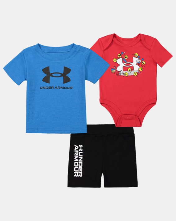 Boys' Infant UA Emoji Logo 3-Piece Set
