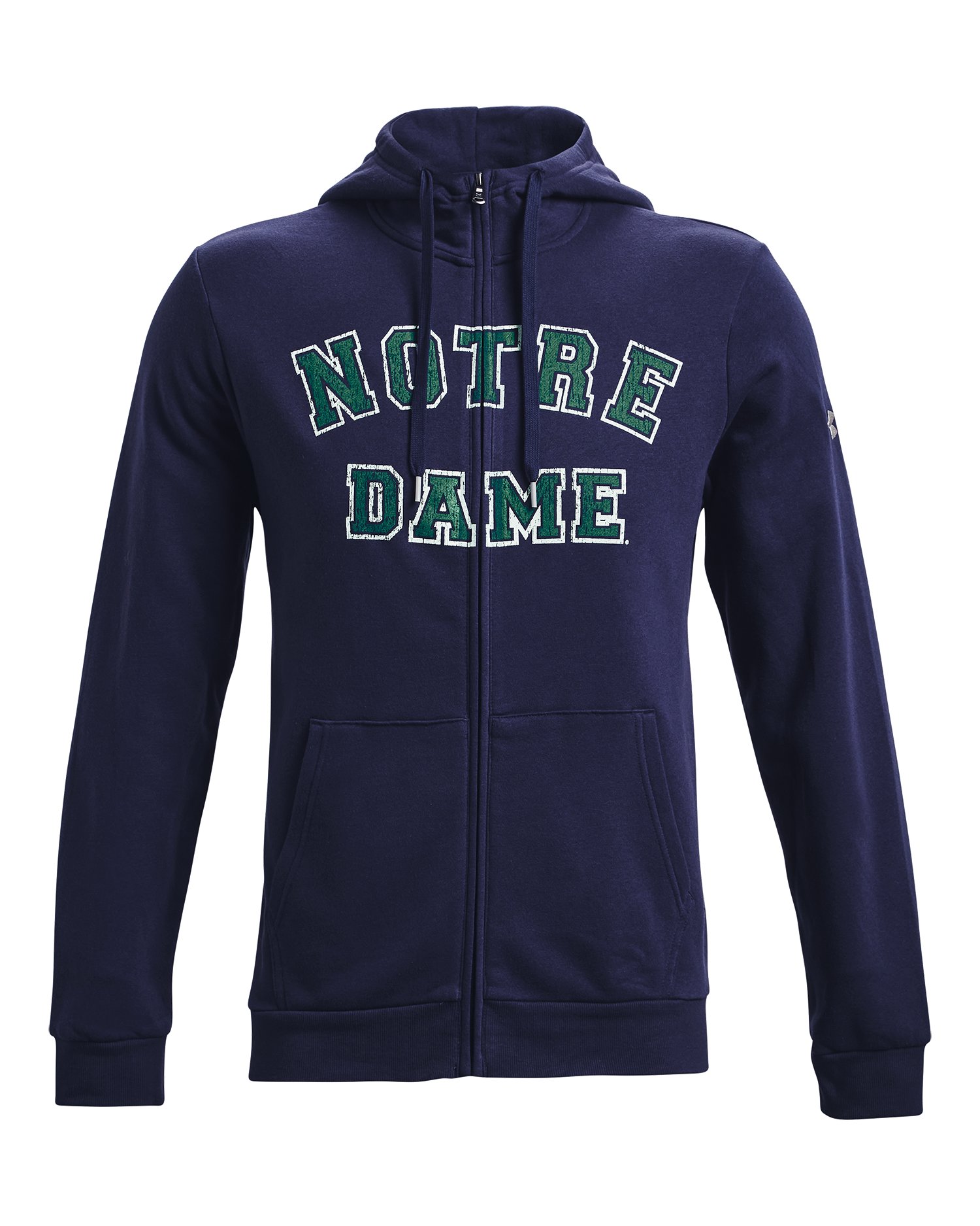 Men's UA All Day Fleece Collegiate Sideline Full-Zip Hoodie