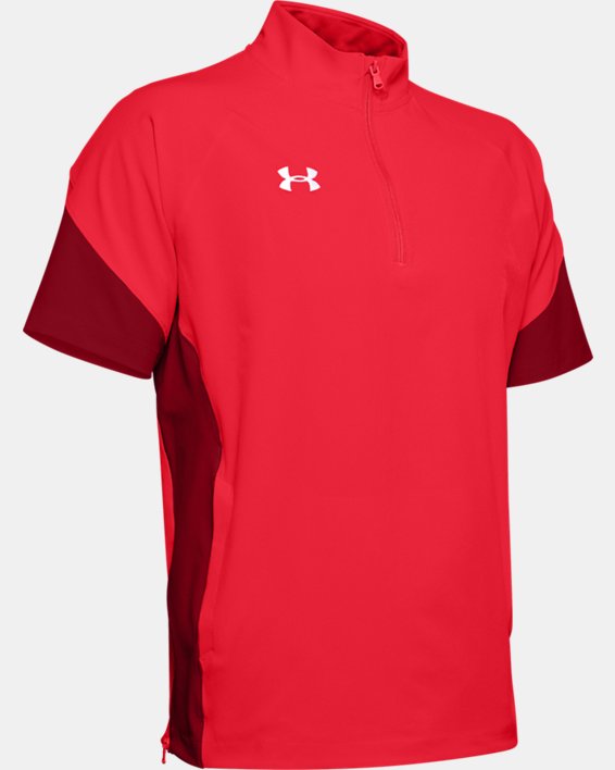 Men's UA Squad Coach's Short Sleeve ¼ Zip