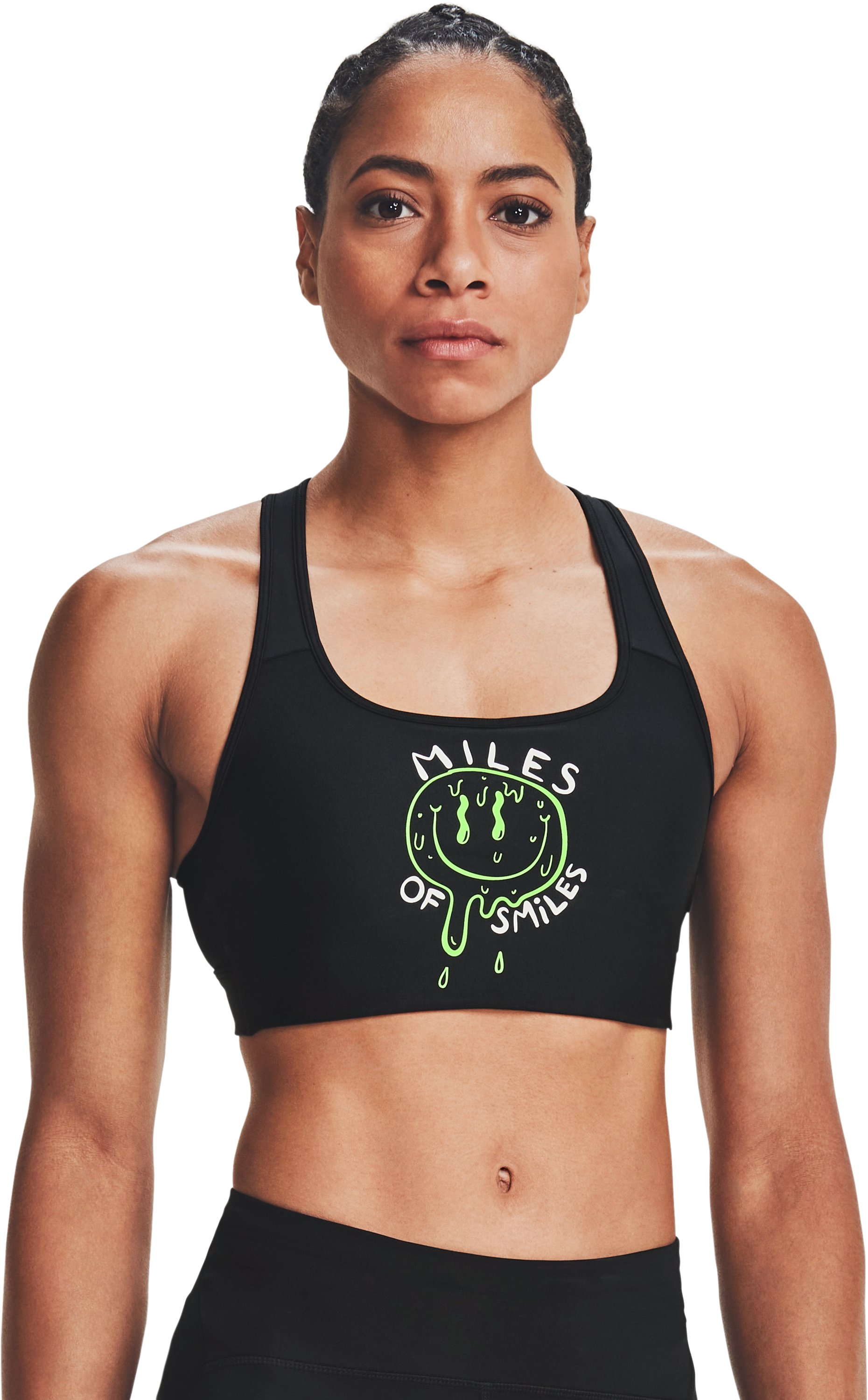 Women's Armour® Mid Crossback Run Sports Bra