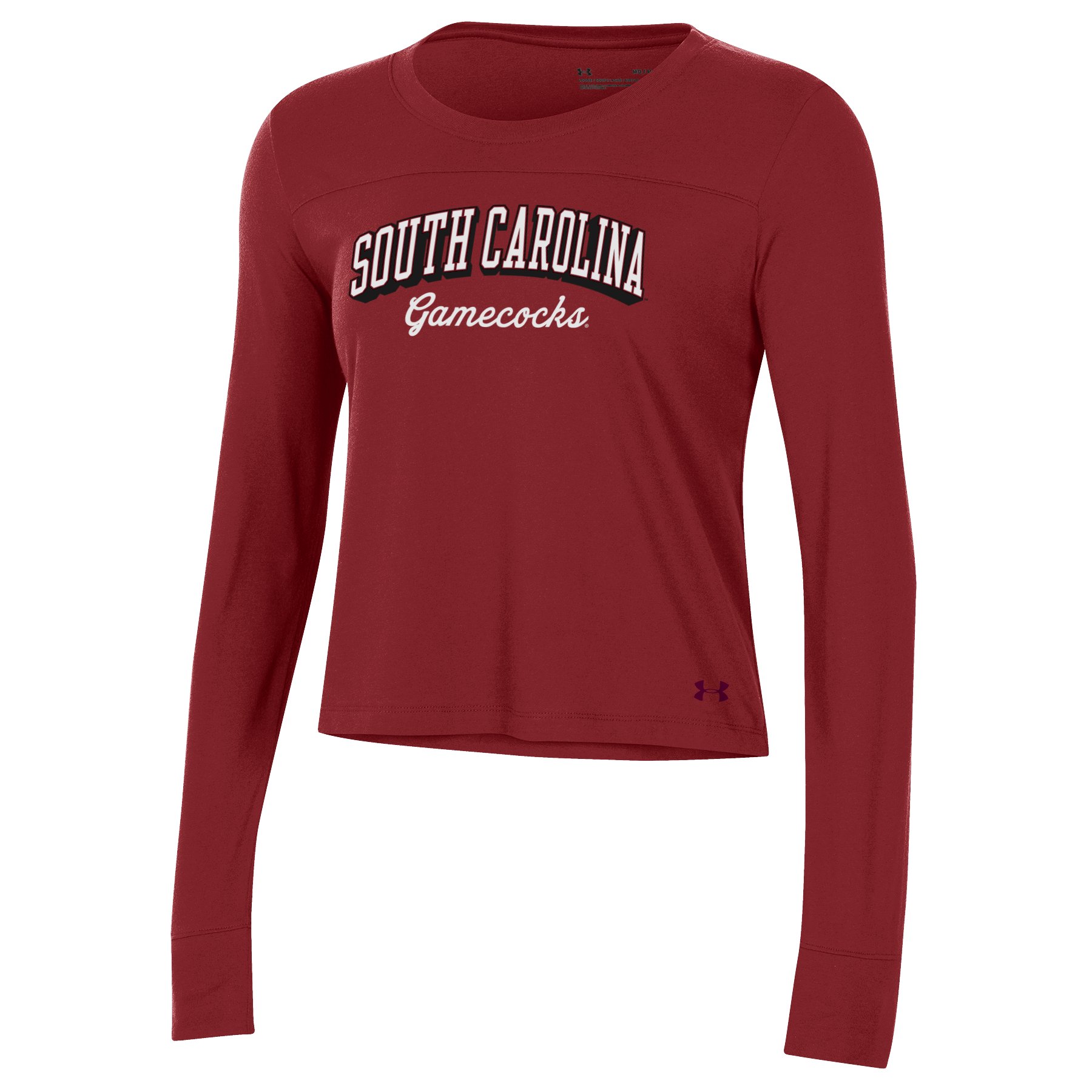 Women's UA Performance Cotton Collegiate Long Sleeve
