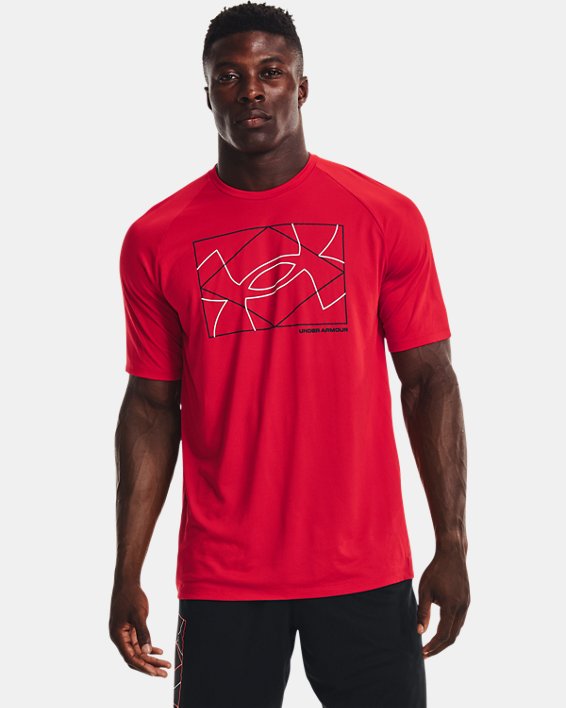 Men's UA Tech™ 2.0 Boxed Logo Short Sleeve