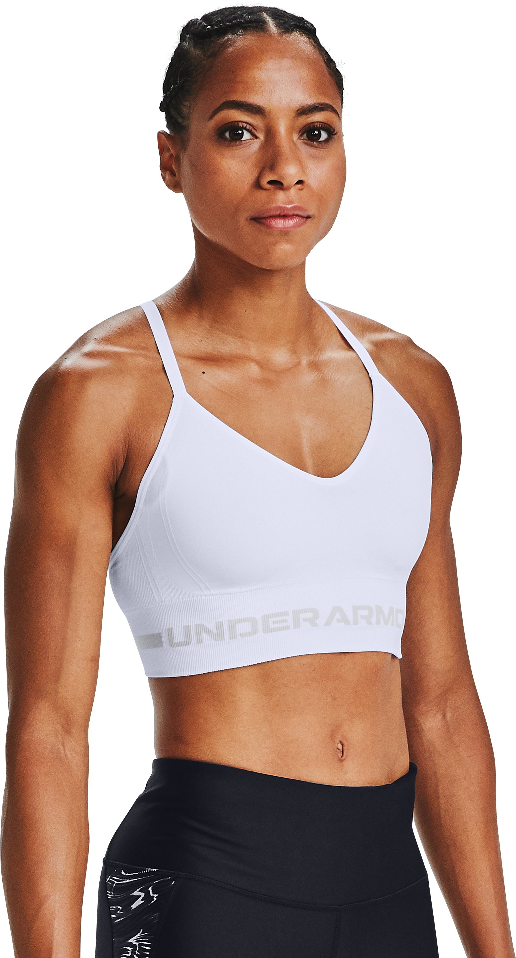 Women's UA Seamless Low Long Sports Bra