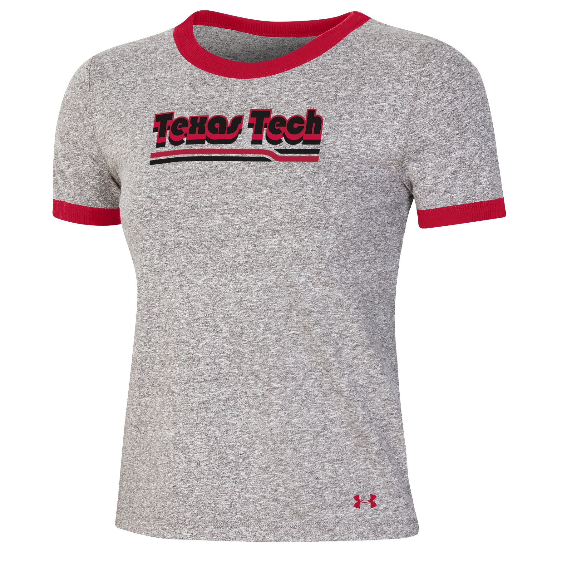 Women's UA Slub Ringer Collegiate T-Shirt