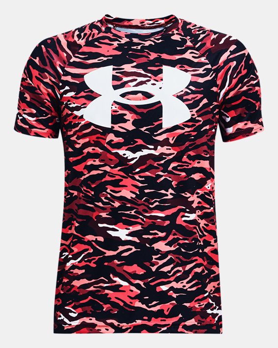 Boys' UA Tech™ Big Logo Printed Short Sleeve