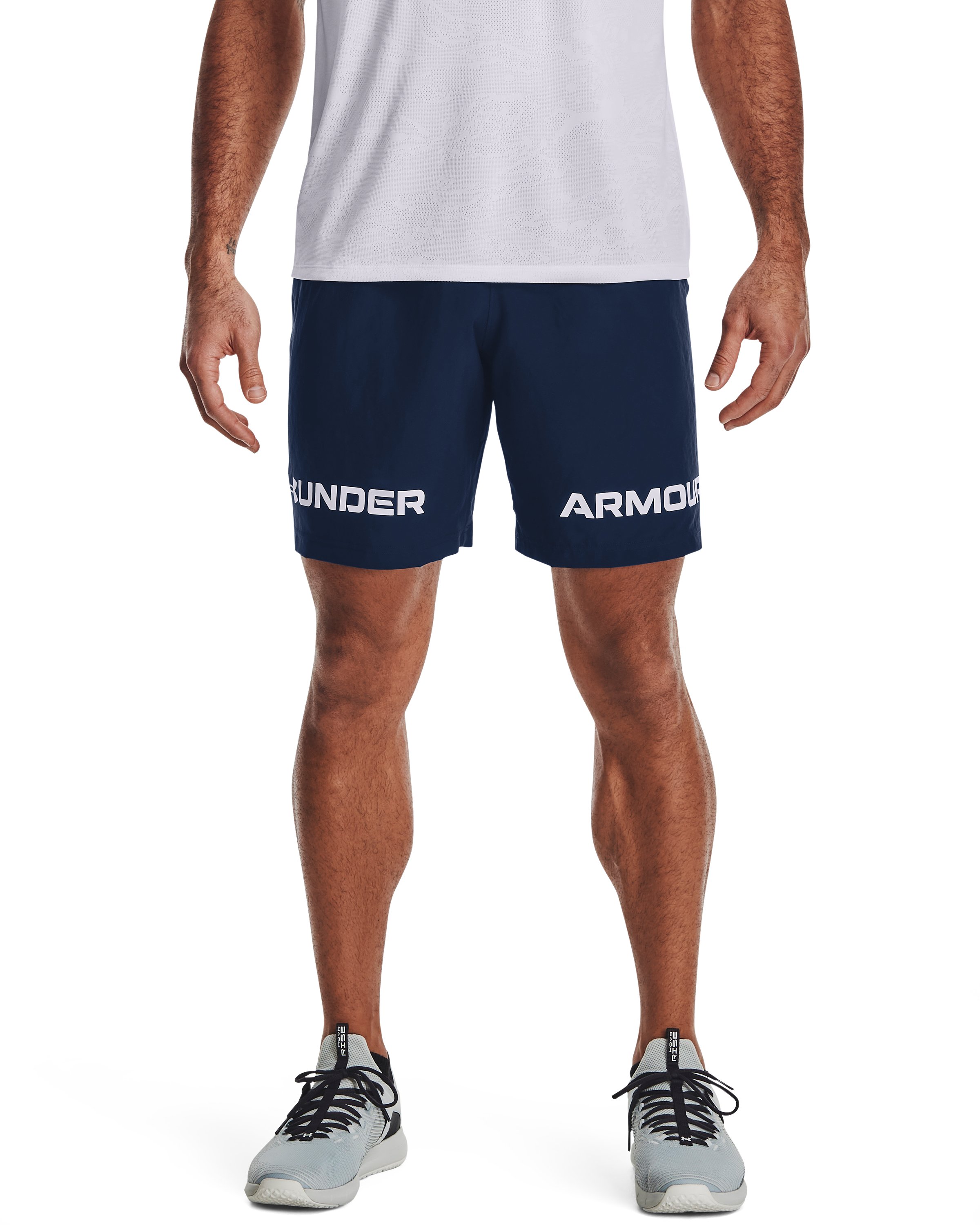 Men's UA Woven Graphic Wordmark Shorts
