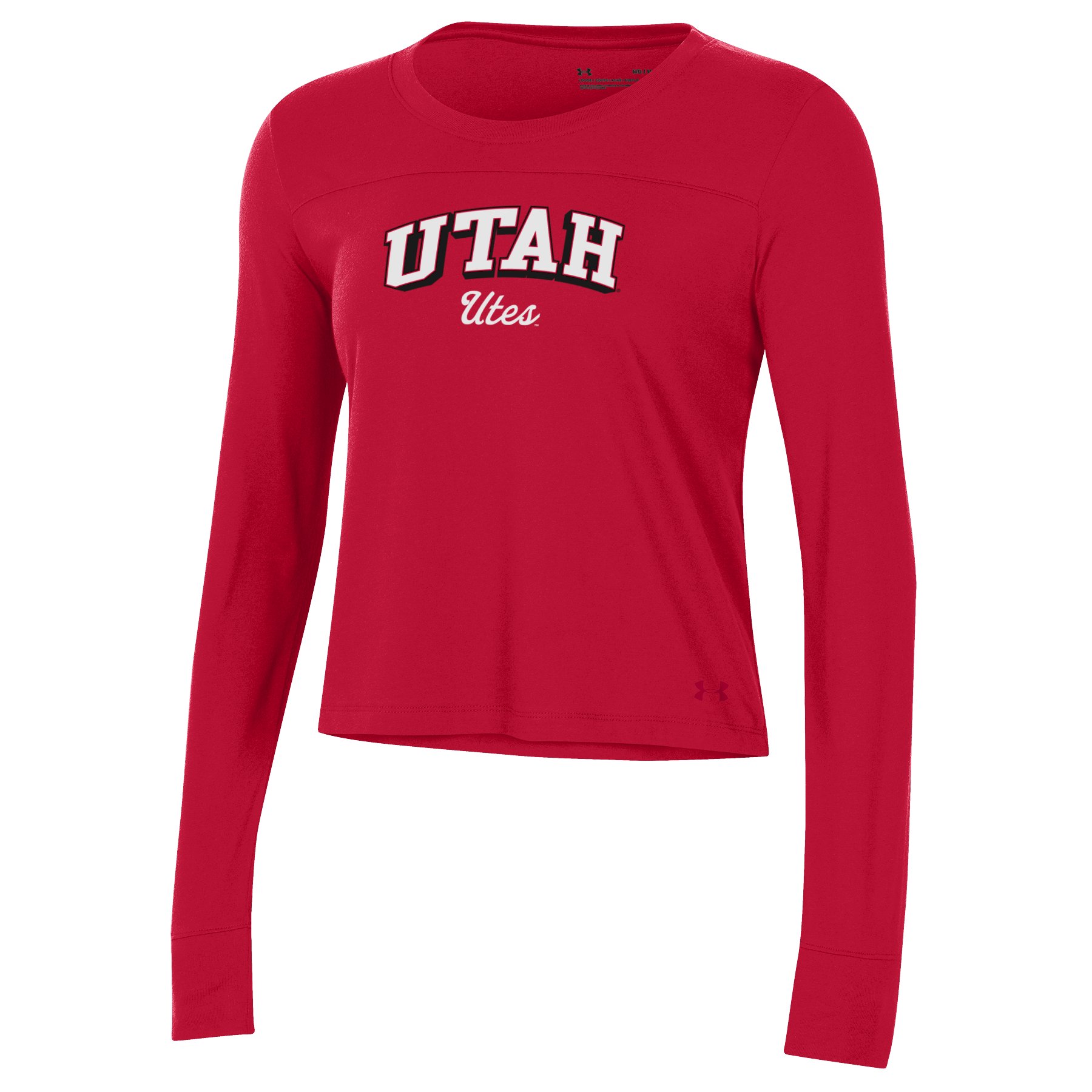 Women's UA Performance Cotton Collegiate Long Sleeve
