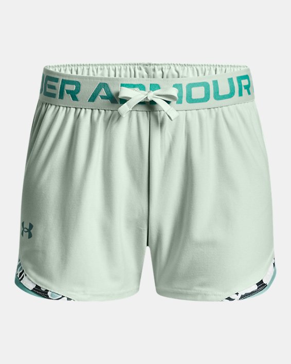 Girls' UA Play Up Tri-Color Shorts
