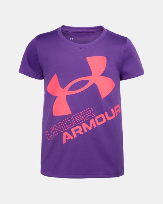 Girls' Pre-School UA Jumbo Logo Short Sleeve