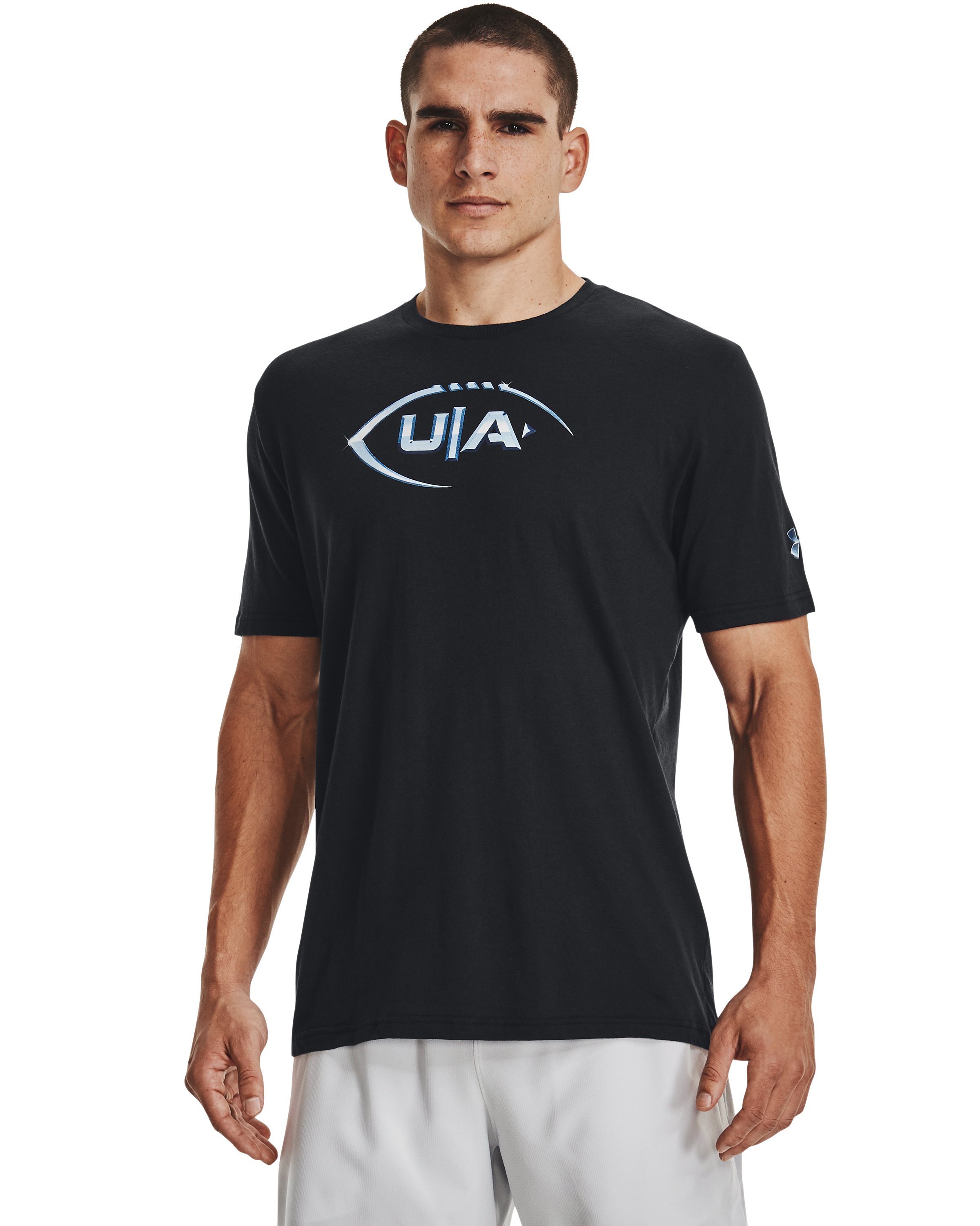 Men's UA Football Chrome Branded Short Sleeve