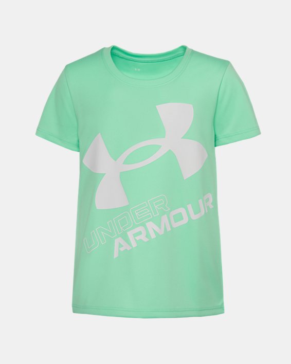Girls' Pre-School UA Jumbo Logo Short Sleeve