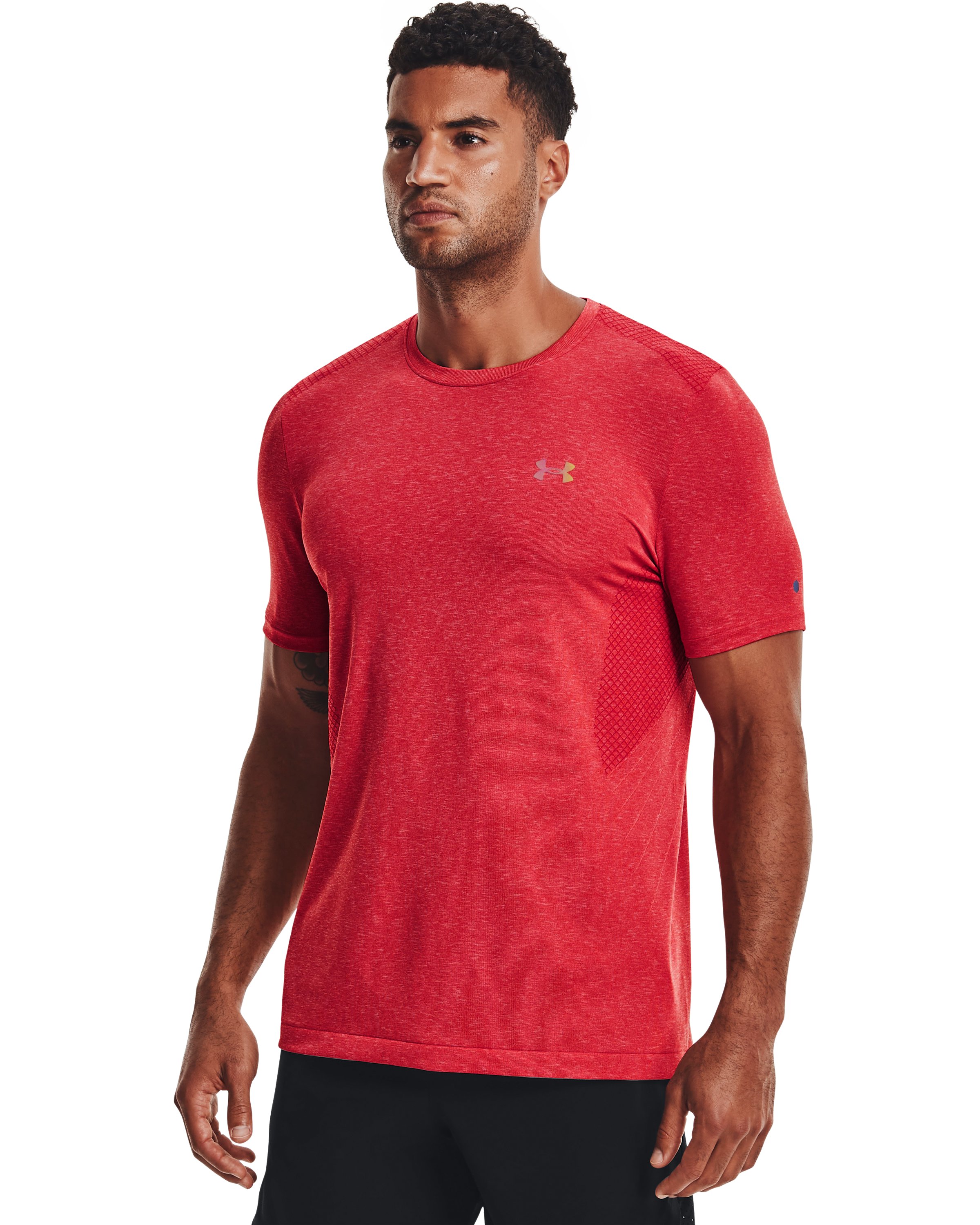 Men's UA RUSH™ Seamless Short Sleeve