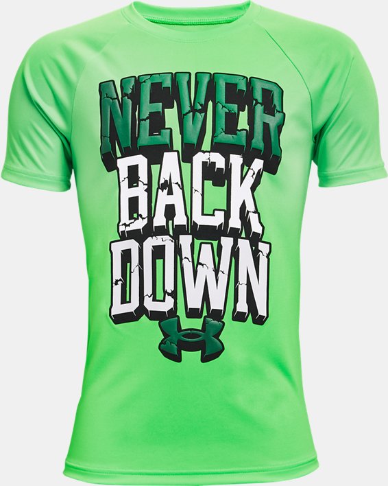 Boys' UA Tech™ Never Back Down Short Sleeve