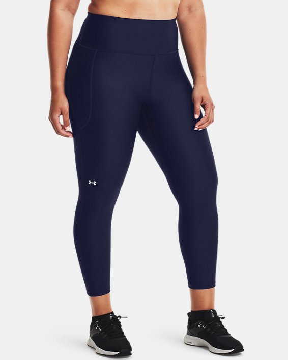 Women's HeatGear® Armour No-Slip Waistband Ankle Leggings