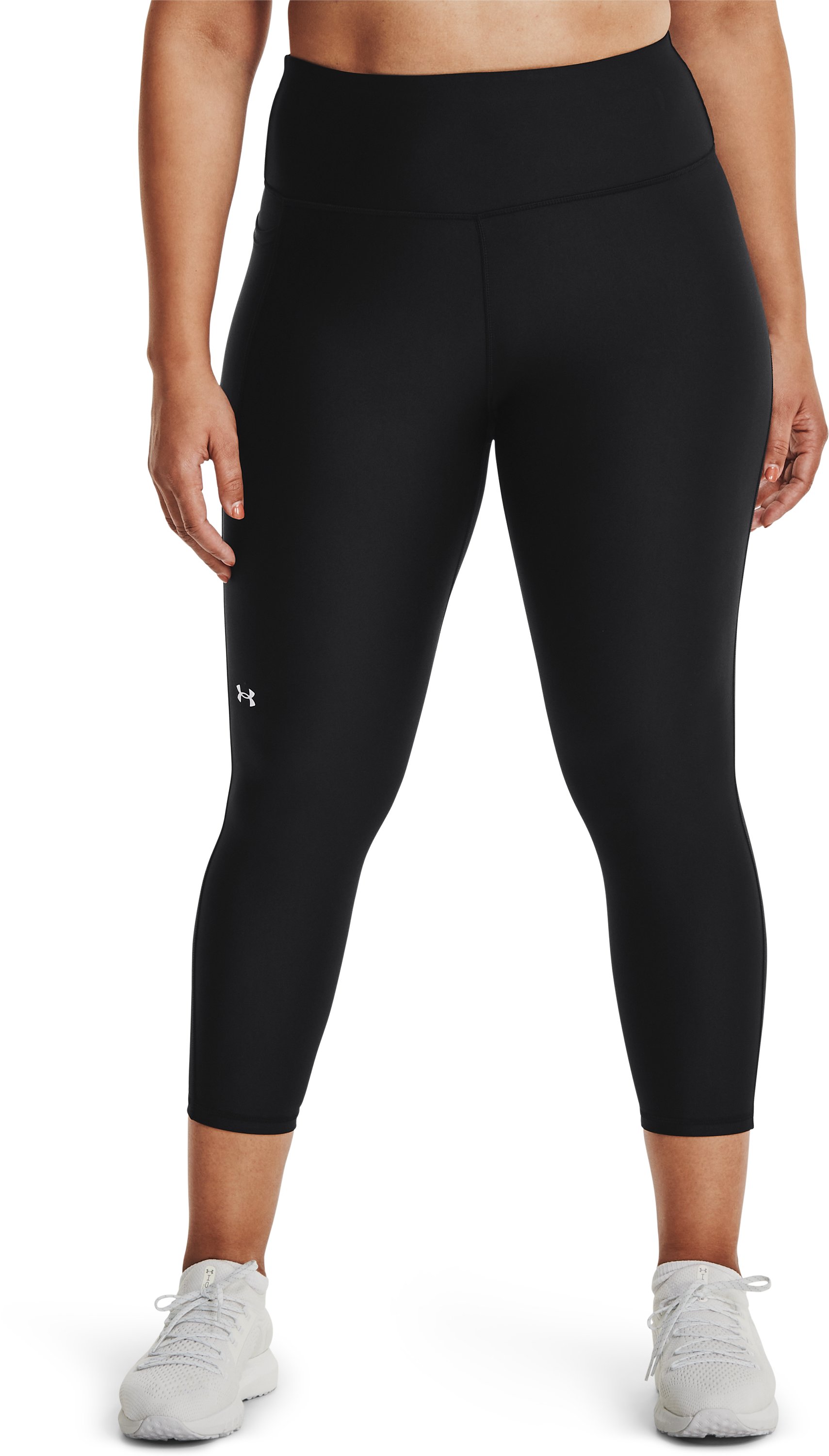 Women's HeatGear® Armour No-Slip Waistband Ankle Leggings