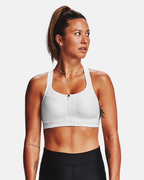 Women's Armour® High Crossback Zip Sports Bra