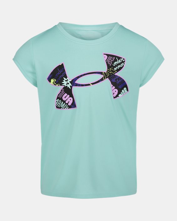 Girls' Toddler UA Brand Marker Big Logo Short Sleeve