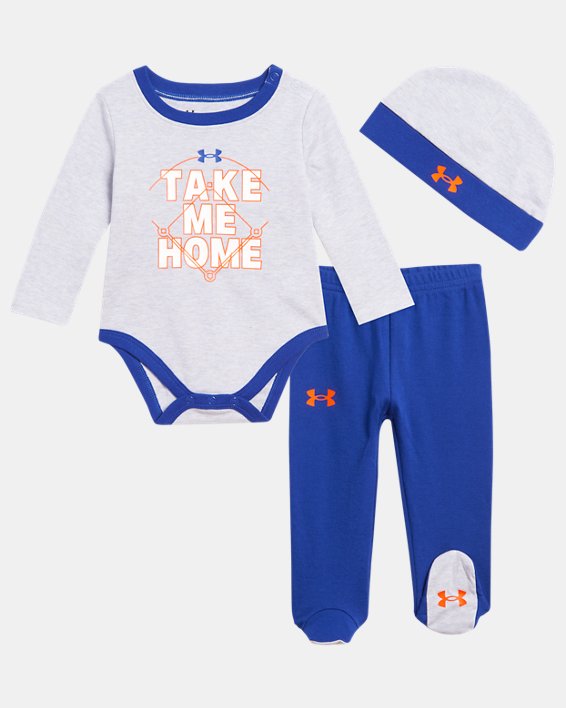 Boys' Newborn UA Baseball Take Me Home 3-Piece Set