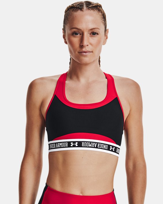 Women's Armour® Mid Crossback Block Sports Bra