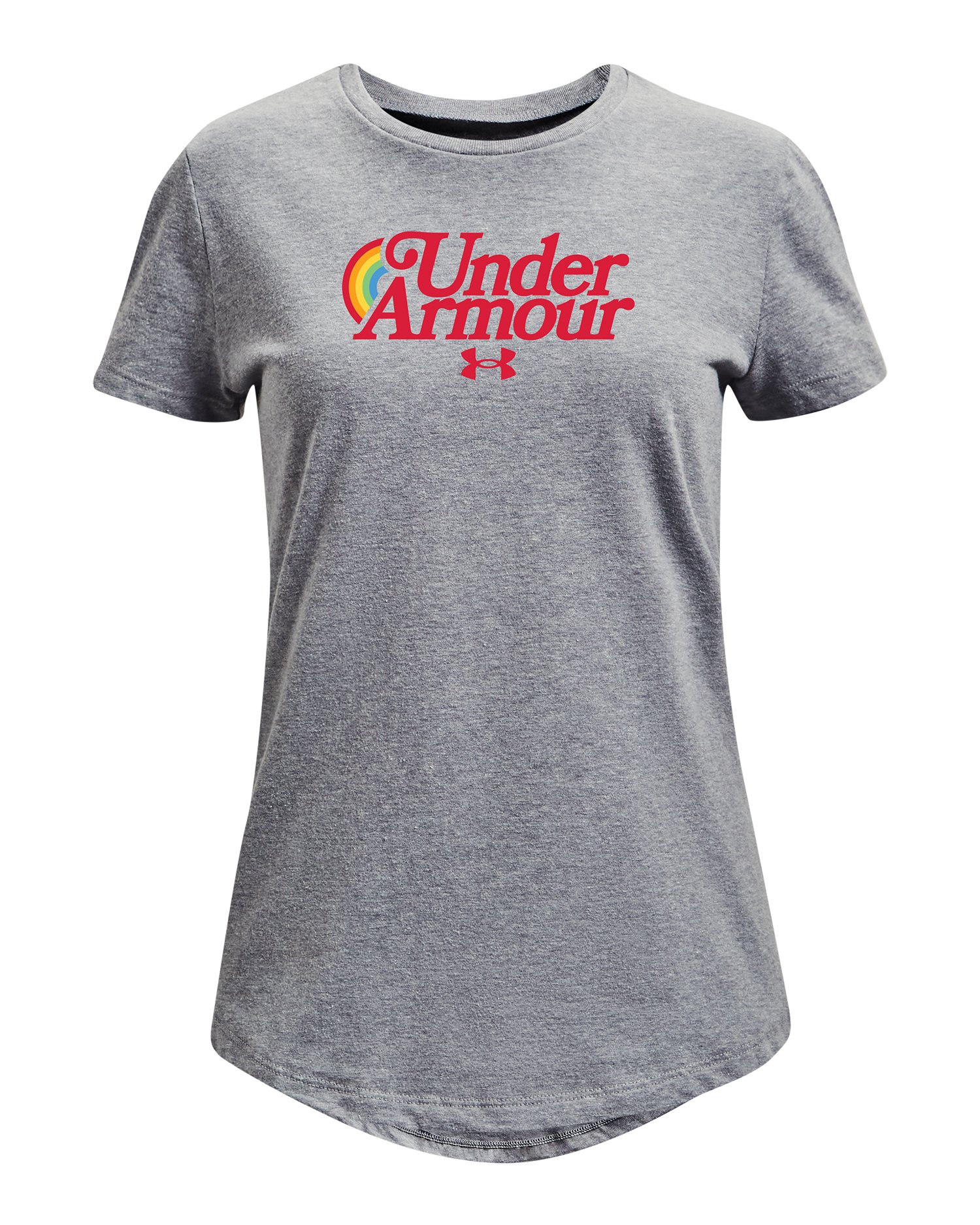 Girls' UA Retro Wordmark Short Sleeve