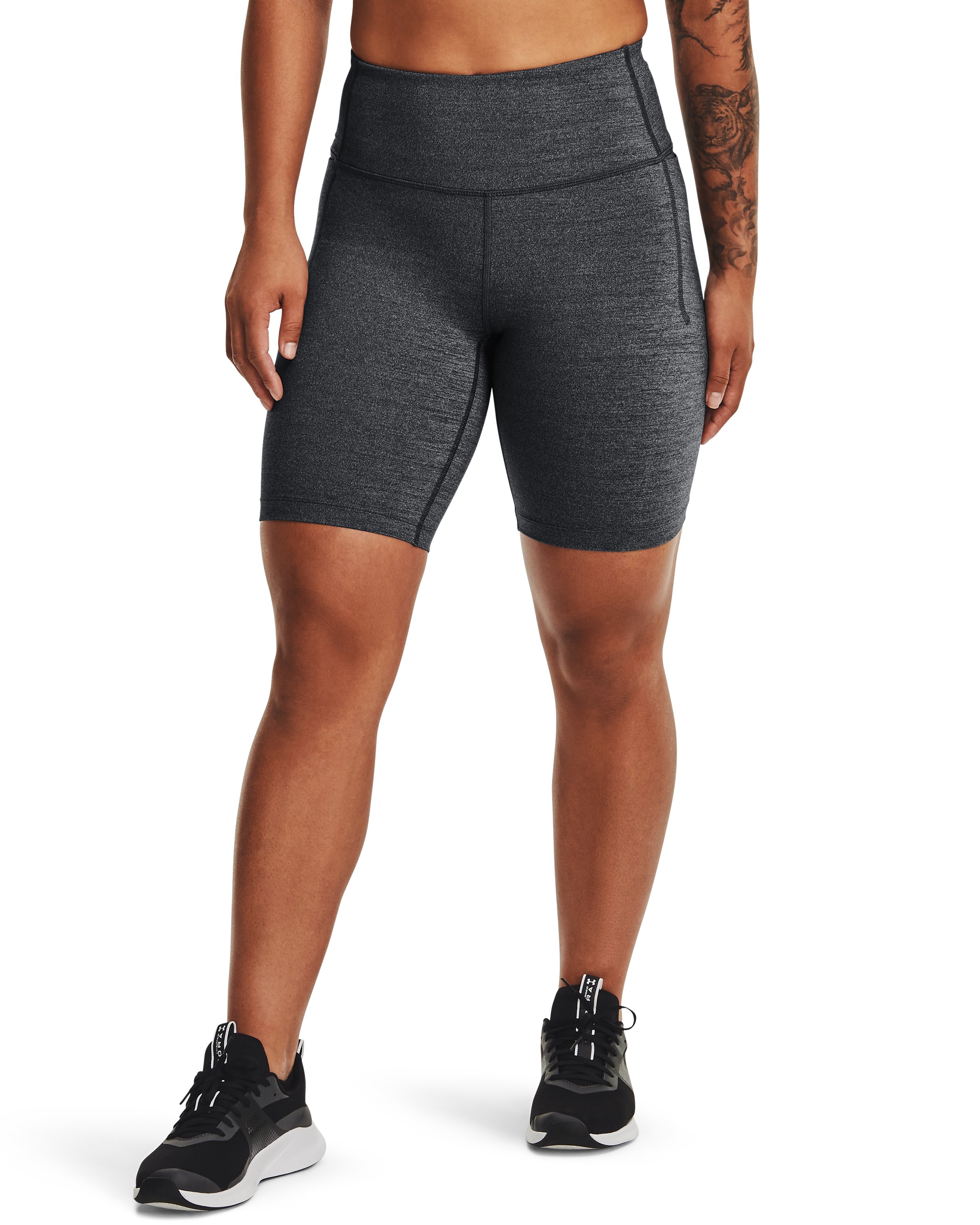 Women's UA Meridian Heathered Bike Shorts
