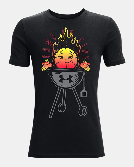Boys' UA Bball Fire Short Sleeve