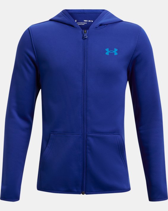 Boys' Armour Fleece® Full-Zip Hoodie