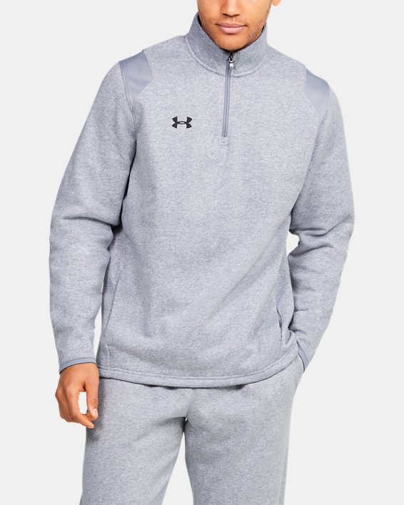 Men's UA Hustle Fleece ¼ Zip