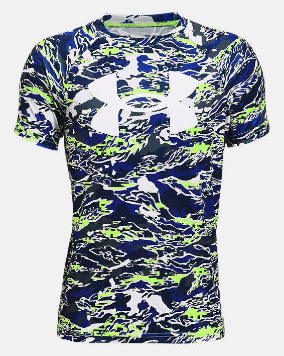 Boys' UA Tech™ Big Logo Printed Short Sleeve