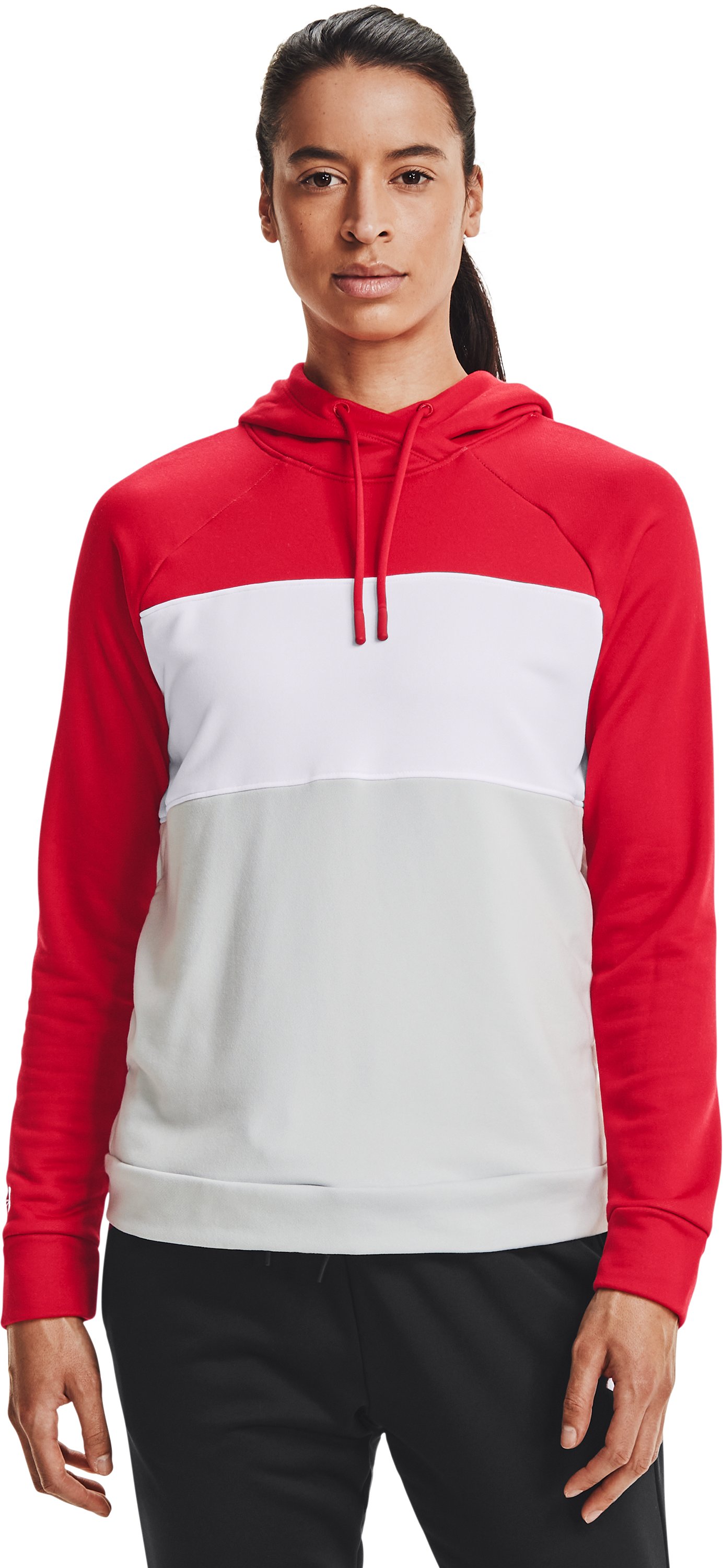 Women's UA Qualifier Fleece Blocked Hoodie