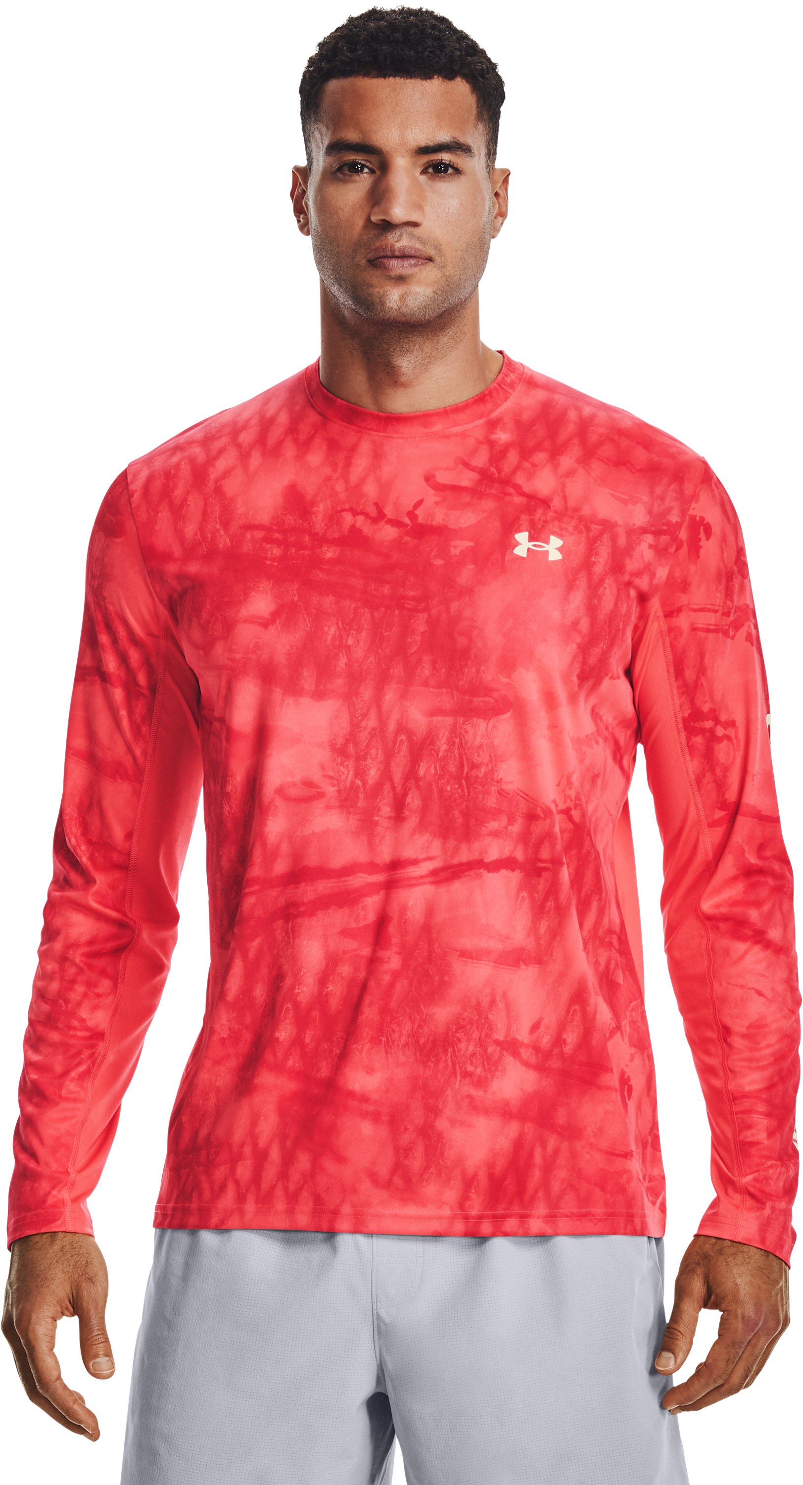 Men's UA Iso-Chill Shorebreak Camo Long Sleeve