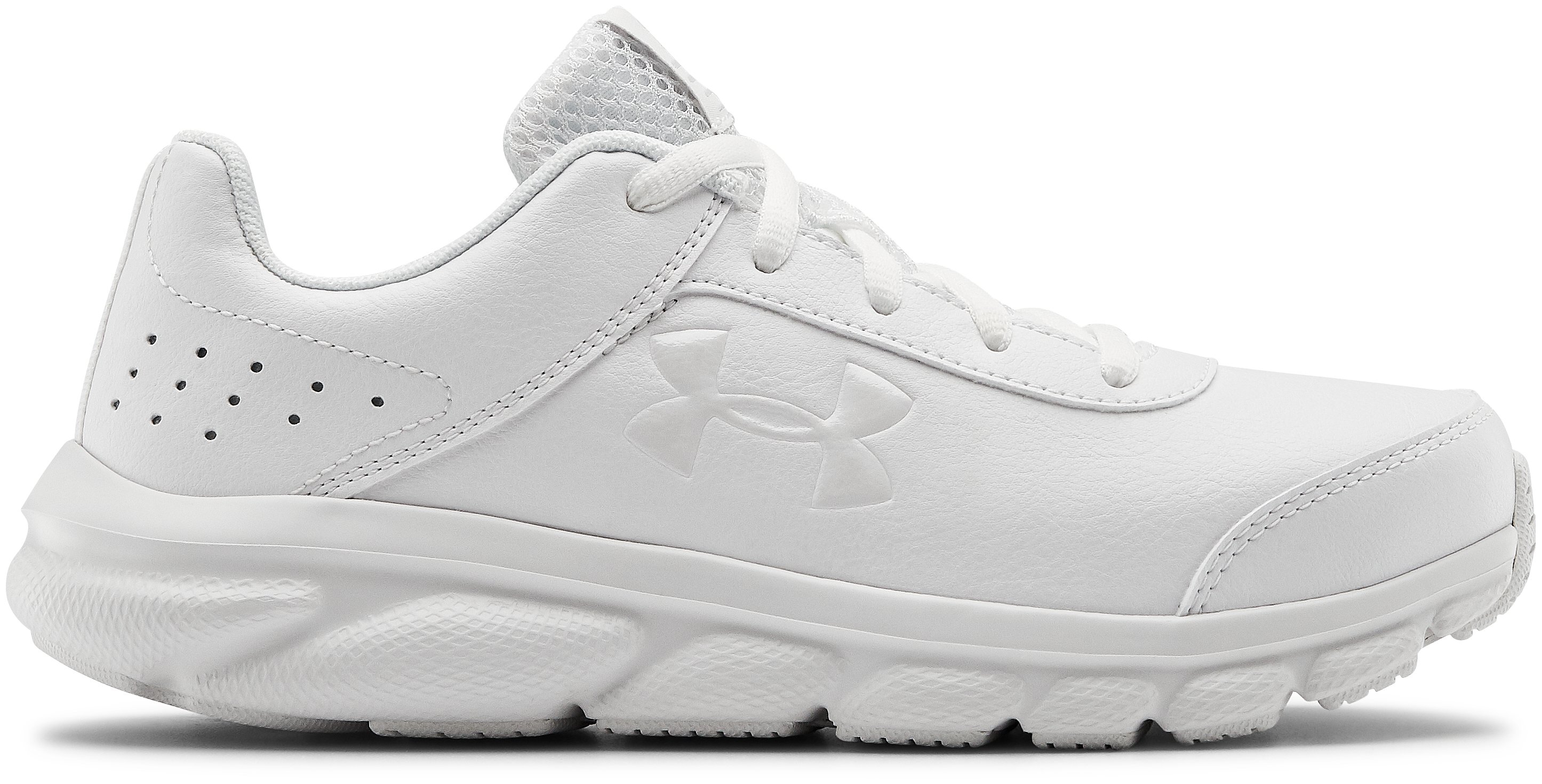 Grade School UA Assert 8 Uniform Synthetic Running Shoes