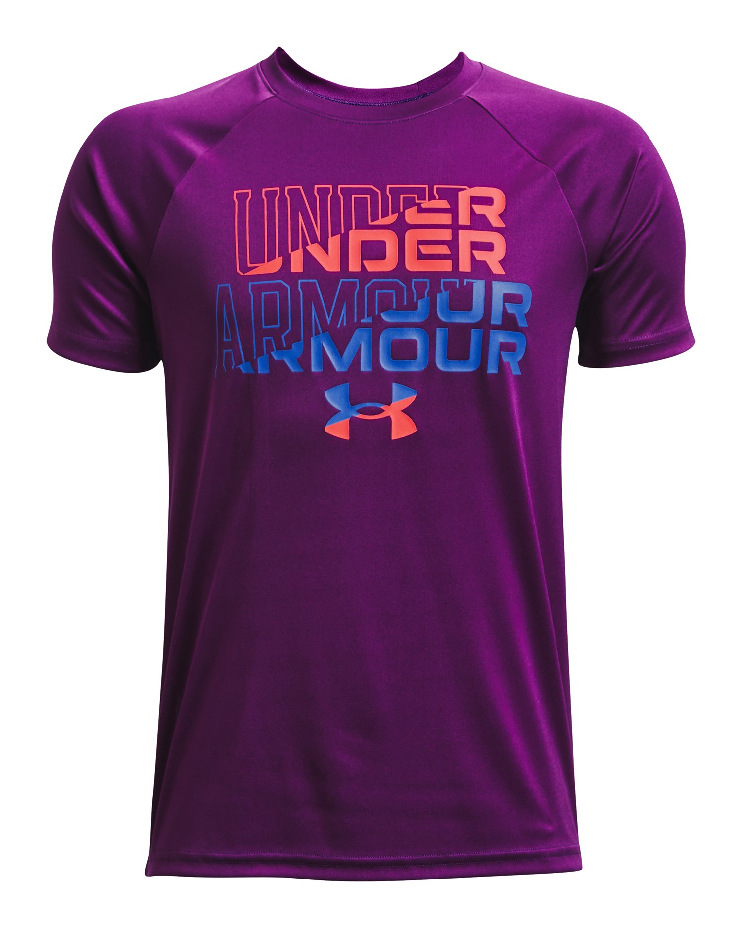Boys' UA Tech™ Wordmark Logo Short Sleeve