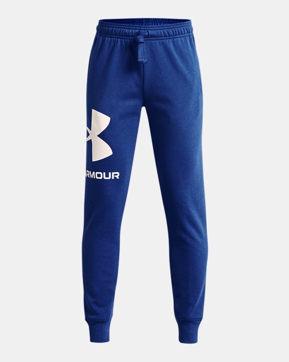Boys' UA Rival Fleece Logo Joggers