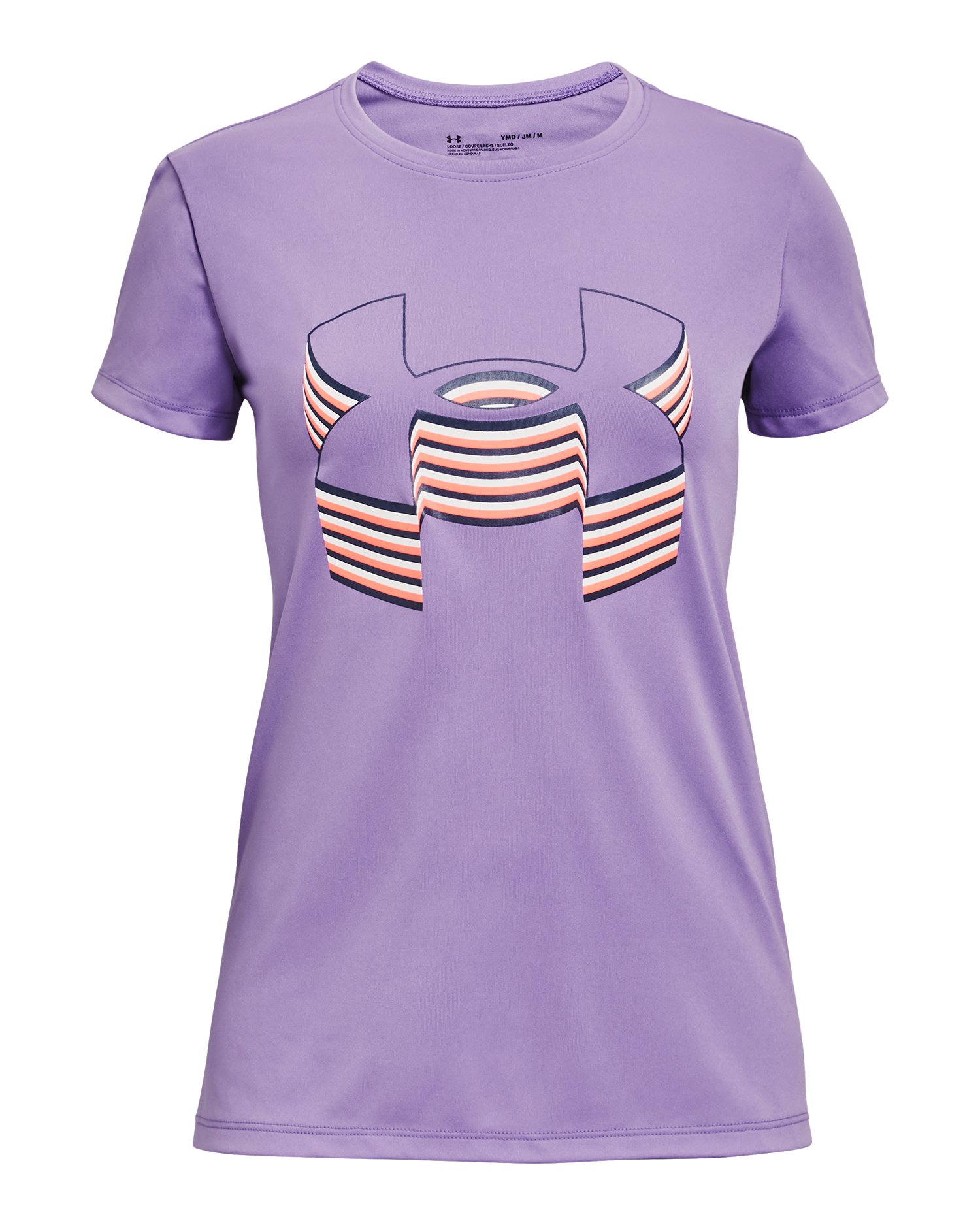Girls' UA Tech™ Big Logo Fade Short Sleeve