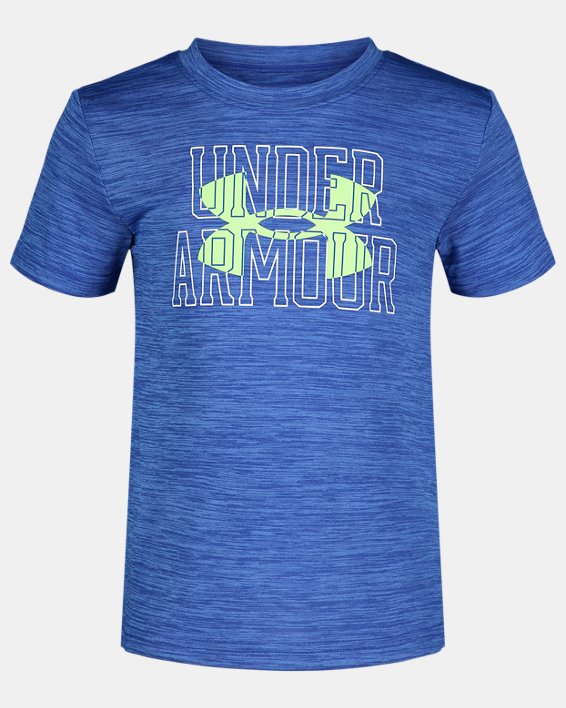 Boys' Pre-School UA Tech™ Repeat Logo Short Sleeve