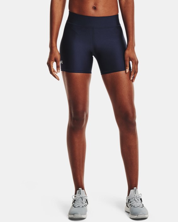 Women's HeatGear® Armour Mid-Rise Middy Shorts