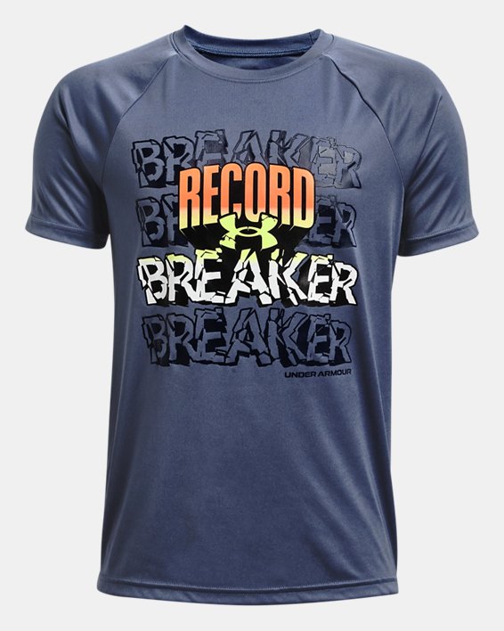Boys' UA Tech™ Record Breaker Short Sleeve