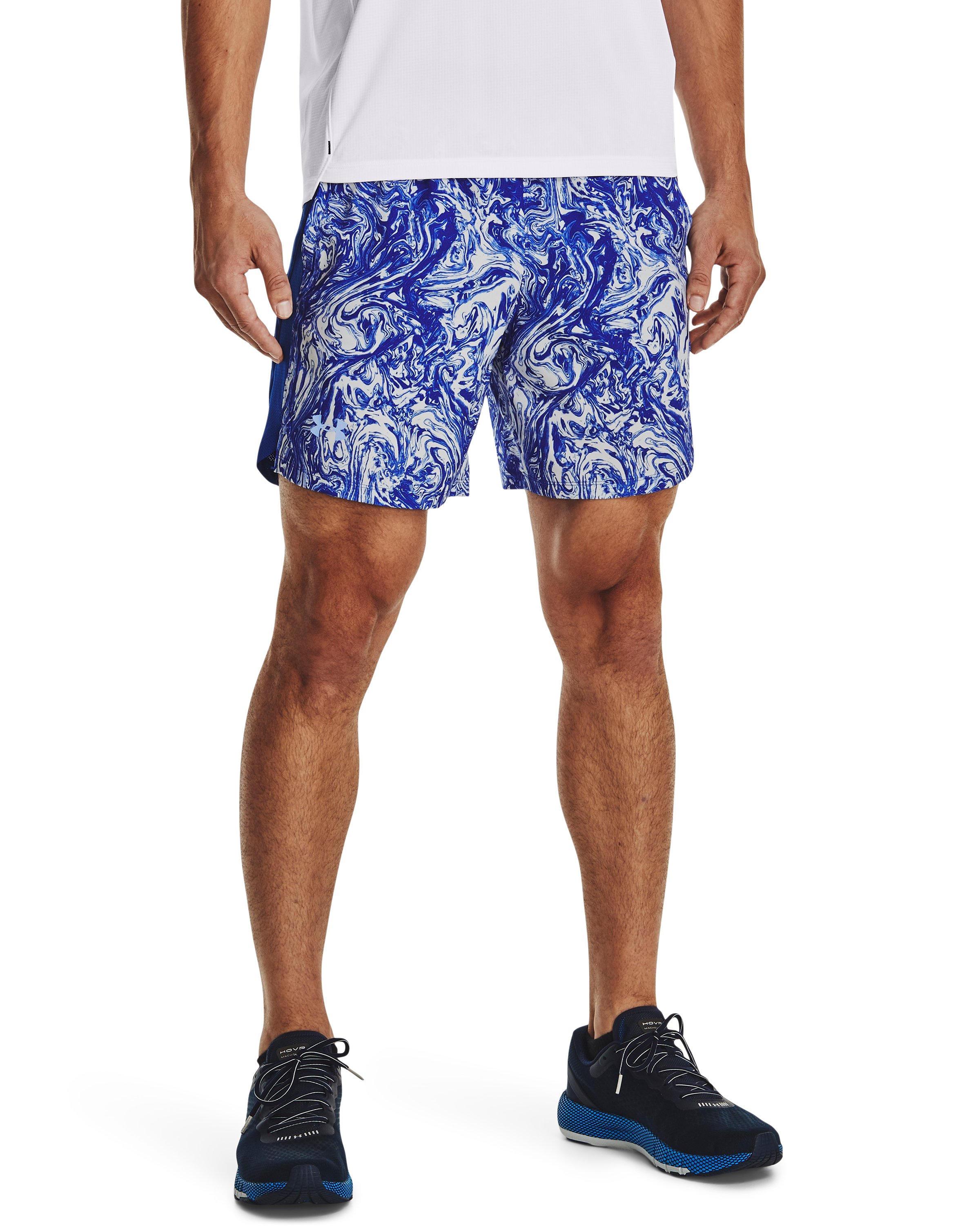 Men's UA Launch Run 7" Print Shorts