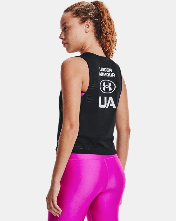 Women's HeatGear® Armour Muscle Mesh Tank