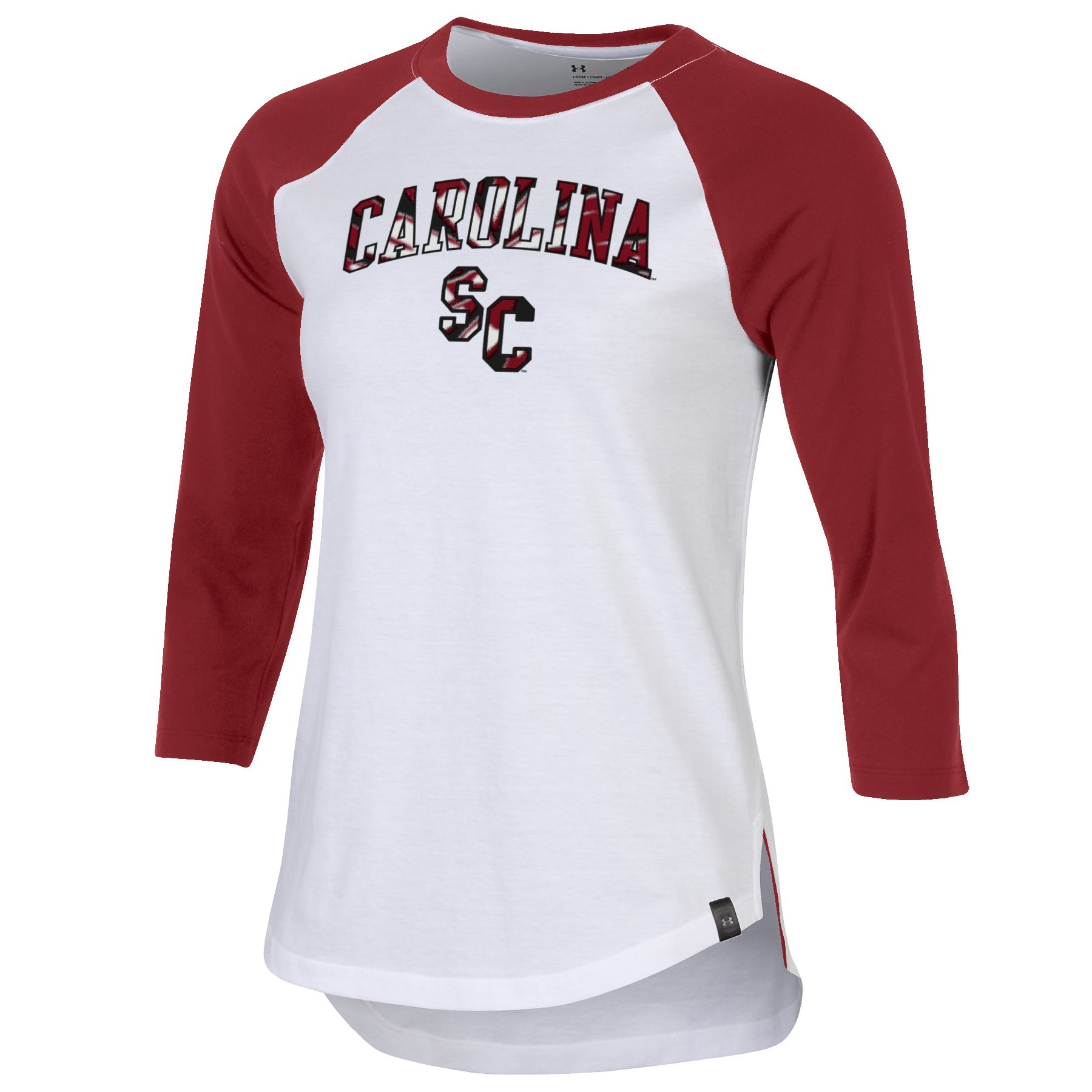 Women's UA Performance Cotton Collegiate Baseball T-Shirt